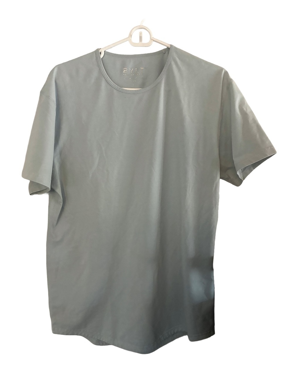 BYLT Drop-Cut LUX Tee Mens Large Premium Stretch Streetwear Shirt